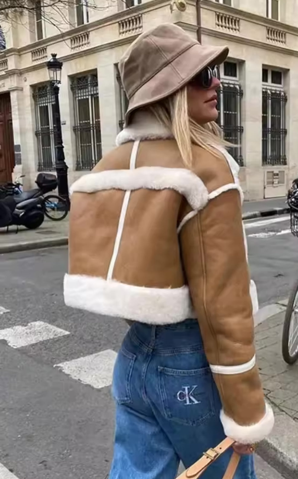 Leather Fur Jacket