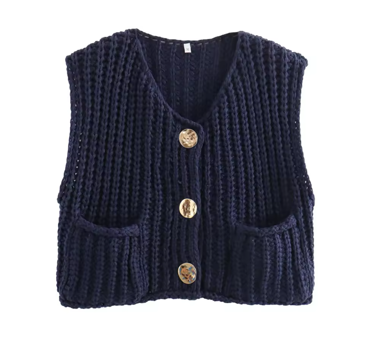 Knit sweater vest