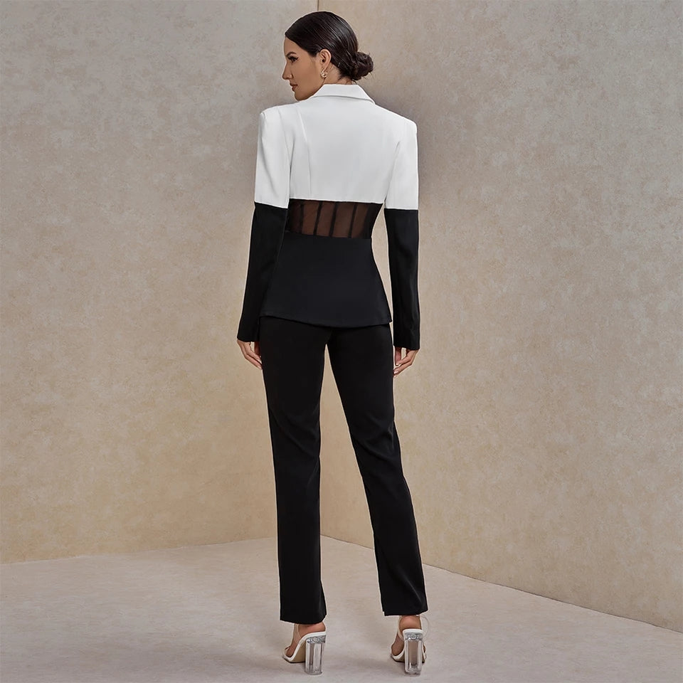 Two piece blazer set