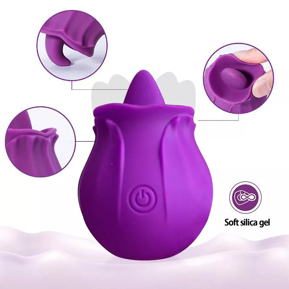 Rose Toy With Tongue