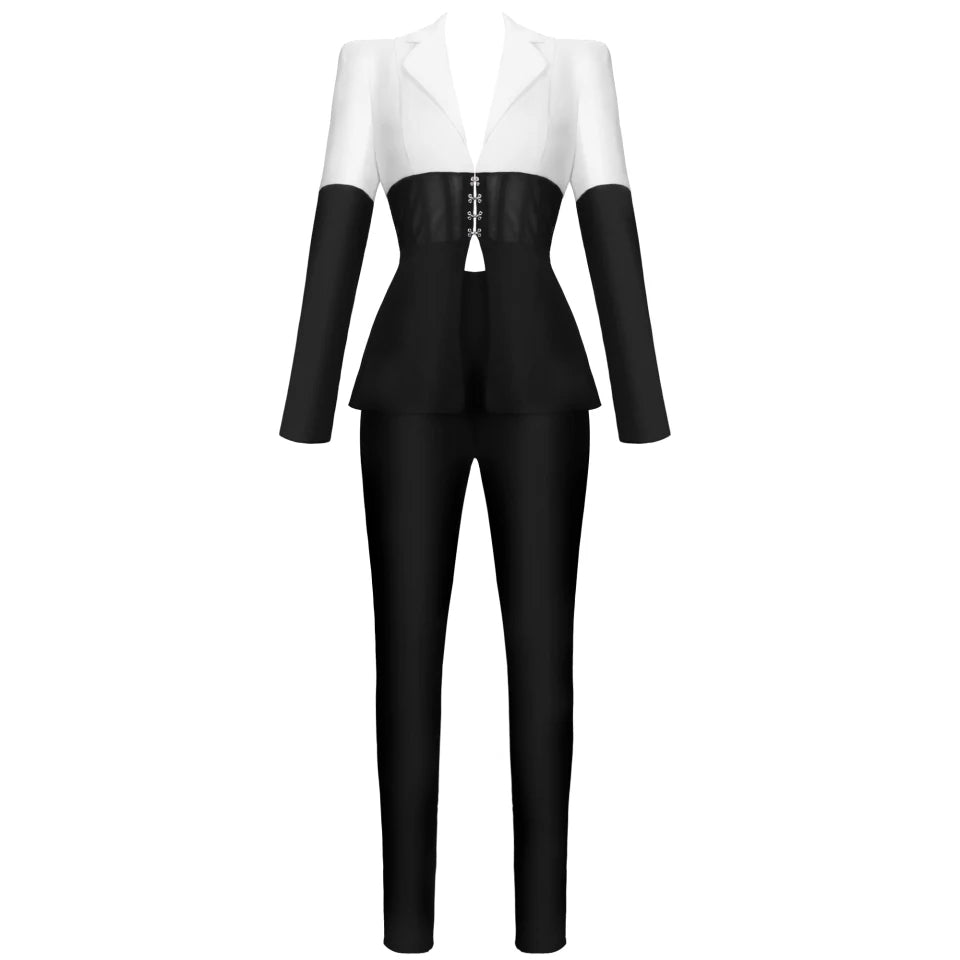 Two piece blazer set