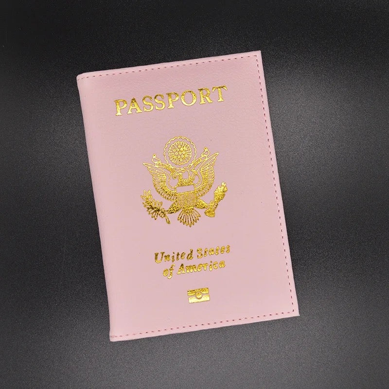 Passport book holder