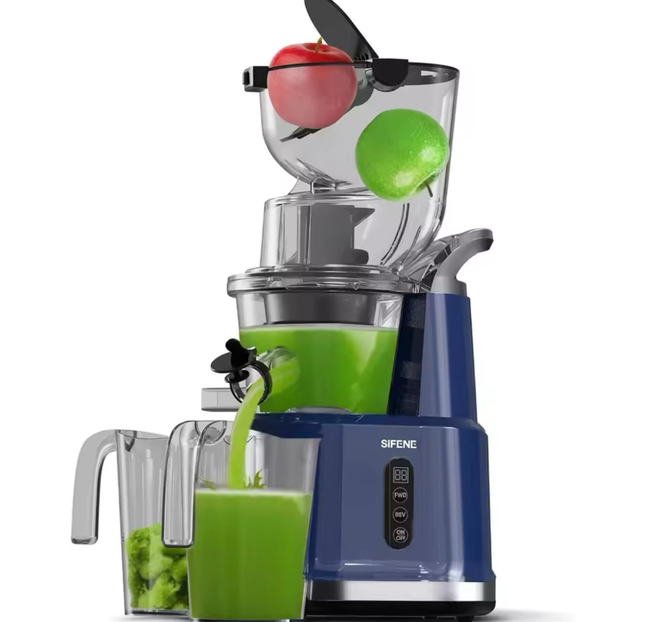 Juicer for food and vegetables