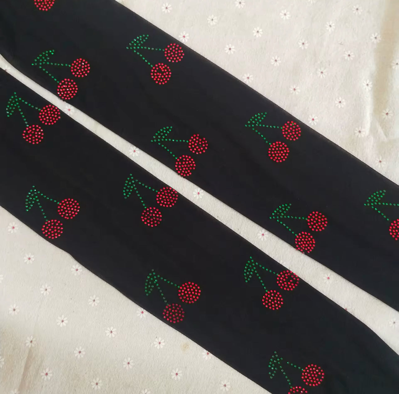 Cherry 🍒 Print Stocking