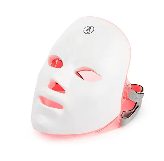 LED light face mask