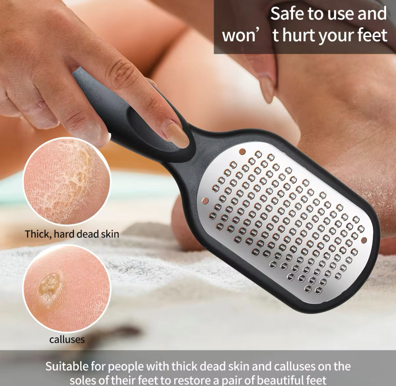 Foot scrub callus remover