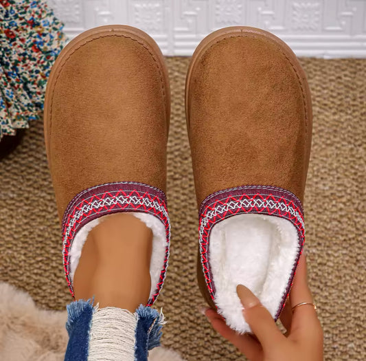 Slip-on house shoes