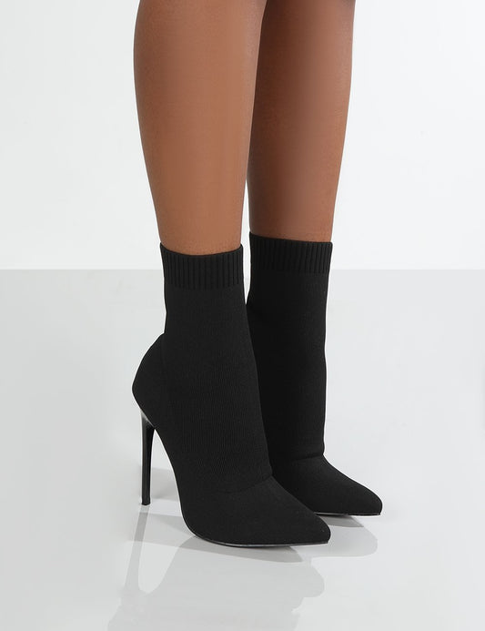 Thin Heel Ankle Boots