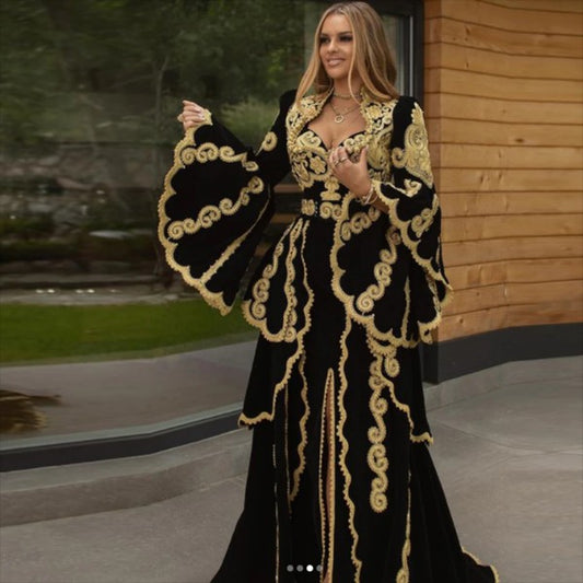 Saudi Arabia Long Prom Gown