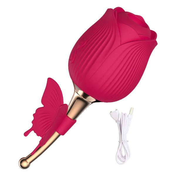 Silicone Rose Massager