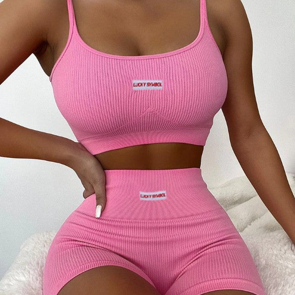 Lucky Girl -Two Piece Shorts Set