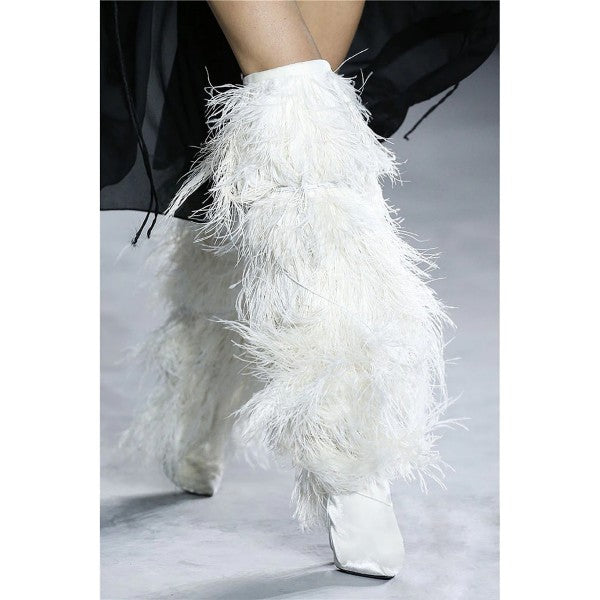 Feathered Heels