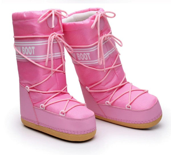 Pink Snow Boots