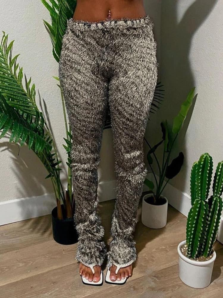 Zebra Pattern Pants